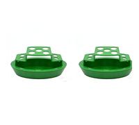 Shurhome Pot de fleurs hydroponique à oignons verts - Pot de fleurs pour rebord de fenêtre de cuisine renouvelable