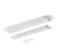 Shurhome Protection de cadre de vélo, cadre de vélo, protection du tube inférieur, autocollant de base de chaîne, protection de cadre, protection contre les enroulements