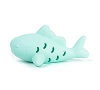 Shurhome Santé dentaire Jouet pour chat en silicone en forme de poisson Distributeur de friandises Stimule l'instinct de chasse Empêche l'obésité Distributeur de nourriture pour chat en silicone