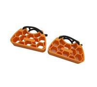 Shurhome Support de pédale de vélo multi-usages, stabilisateurs, pédale de vélo avec cadre hexagonal léger et systèmes de fixation sûrs, sangle de maintien