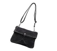 Shurhome Trendy Distressed Jeans Crossbody Sac spacieux multi-compartiments Design résistant aux larmes Tissu pour le travail Travail Travail Résistant aux larmes Pratique Sac en jean Messenger Sac
