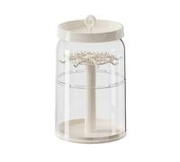 Shurhome Vitrine de collection en plastique PP, armoire rotative à 360 degrés avec design étanche à la poussière, vitrine pour la maison et le bureau, boîte d'exposition de bijoux anti-basculement