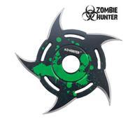 Shuriken Circulaire Etoile Zombie Hunter Green ZB-105GN