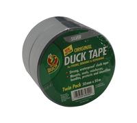 Shurtape Canard Bande Original 50mm X 50m Argent (Double Pack) SHU211115
