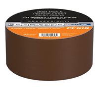 Shurtape Duck Pro 105506 Rouleau de ruban adhésif coloré en tissu industriel pour codage couleur industriel, CVC et automobile, 72 mm x 60 m, 10 mm, marron