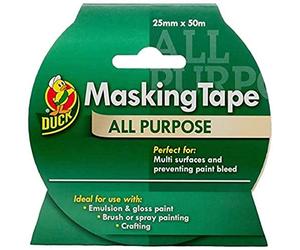 Shurtape Duck Tape All Purpose Masking Tape 25mm x 50m