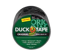 Shurtape - Duck Tape® Original 50mm x 50m Noir (Paquet de 2)