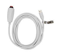 Shurzmotic Câble pour bouton d’appel infirmier, cordon universel de remplacement avec bouton-poussoir, clip et prise USB pour poste d’infirmière, câble d’alerte d’urgence de 2,9 m pour patien