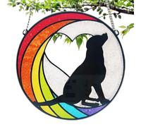 Shurzzesj Attrape-rêves commémoratif, Attrape-rêves commémoratif pour Chats - Ornements à Suspendre commémoratifs pour Chiens et Chats angéliques | deuil pour sympathie pour Animaux domestiques