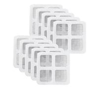 Shurzzesj Autocollants pour Couvercle de canalisation de,Autocollants pour canalisation de Cheveux,Crépines Autocollantes en Maille Attrape-Cheveux 10 pièces - Couvercle de vidange de,