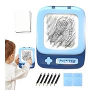 Shurzzesj Bloc à dessin, planche à dessin pour enfants, jouet d'exercice, bloc à croquis, jeux de coloriage interactifs pour enfants, jouets d'éducation précoce, jouets de planche à colorier