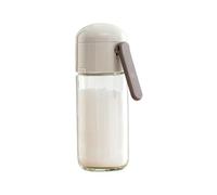 Shurzzesj Bouteille shaker d'assaisonnement, pots d'assaisonnement vides | Pots de sel quantitatifs étanches de 0,5 G,Récipient à sel de type presse, bouteille d'assaisonnement vide pour sel, poivre
