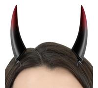 Shurzzesj Cornes de diable gothiques, cornes frontales fantômes | Costume de diable pour femmes, casque de Vampire démoniaque - Pinces à cheveux diable, épingle à cheveux en cornes pour un look de