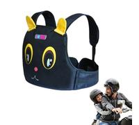 Shurzzesj Harnais pour enfant pour moto, harnais de sécurité électrique pour , design réglable, pour motos, vélos, scooters, véhicules électriques