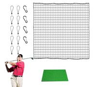 Shurzzesj Réseaux d'aide pour frapper le golf, filet de pratique de golf - Filet de golf pour des entraînements de longue durée | L'entraînement au golf aide à bloquer efficacement la balle, adapté au