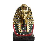 Shurzzesj Statue de dieu égyptien en résine | Figurines égyptiennes fabriquées en résine | Collection domestique, ornements mythologiques de pharaon, statues égyptiennes sphinx pour décoration