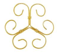 Shurzzesj Support de tige de plante - Structures de support réglables en fer, treillis de jardin robuste anti-logement pour serre extérieure, balcon, décoration de la maison