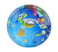 Shurzzesj Tapis sensoriel Aquatique pour Chats,Tapis sensoriel Aquatique pour Chats | Tapis de Jeu d'eau avec capteur de Chaton - Tapis de Jeu sensoriel à l’Eau pour Animaux de Compagnie, Coussin