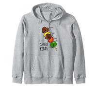 Shush Kebab Jeu de Mots drôle Sweat à Capuche