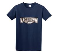 SHUSI Zac Brown Band Brown Zac Band Mens Cotton Tshirt Size 3XL