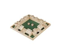 Shut The Box 10 pour 4 joueurs 29x29x3.5cm