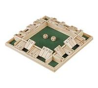 Shut The Box 10 pour 4 joueurs Philos 29x29x3.5cm G