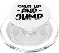 Shut up and Jump Pull de Saut à l'élastique PopSockets PopGrip pour MagSafe