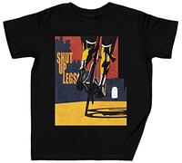 Shut Up Legs Cycling Noir Garçons Enfant Filles T-Shirt Unisexe Taille L Black Kid's Boys Girls Tee Size L