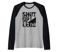 Shut Up Legs Montagne Biker Montée Montée Cyclisme Manche Raglan