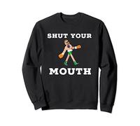 Shut Your Mouth T-shirt humoristique avec inscription « Mc Gregor » Sweatshirt