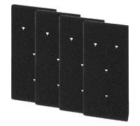 Shutex Set de 4 filtres pour Bauknecht Privilege Whirlpool HX 481010716911 sèche - linge thermopompe sèche - linge filtre de base pour sèche - linge thermopompe sèche - linge 230 x 115 X 14mm