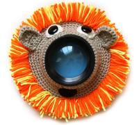 Shutter Huggers Handmade Camera Lens Accessory Photography Props Animal Trigger Cover Cute Pet (Size : 1)