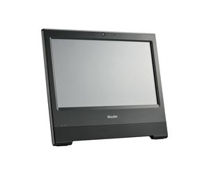 Shuttle All-In-One Barebone X50V9 : Écran 15.6" tactile résistif, Celeron 7305U, DDR5 SO-DIMM, IP54, WiFi, LAN, M.2/SATA, Refroidissement passif