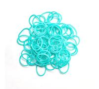 Shuttle Art Lot de 100 bracelets en caoutchouc de couleur aléatoire pour fabrication de bracelets d'amitié pour filles