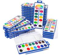 Shuttle Art Lot de 24 peintures aquarelles de 16 couleurs