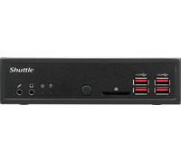 Shuttle Barebone XPC slim DH32U5 Intel Core i5-1135G7 2x32GB DDR4-3200 2xSODIMM 4xUSB 3.2 4xHDMI noOS (Intel Core i5-1135G7), Barebone