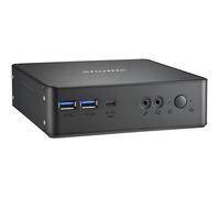 Shuttle XPC Nano PC NC40U7, Intel Core i7-1255U, 1x HDMI, 1x DP,1xUSB-C/DP, 6x USB3.2, 1x 2.5" bay, 2x M.2, 1x LAN, RAID, fonctionnement permanent 24/7, attaches VESA