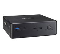 Shuttle Nano PC NC10U7 , Intel i7-8565U, 1x HDMI, 1x DP, 1x 2.5 , 1x M.2, 1x LAN, 1x COM, WiFi, fonctionnement permanent 24/7, attaches VESA