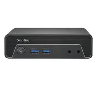 Shuttle Nano PC NE1010BA, Windows 11 Pro,Intel N 100, 8GB DDR4, 128GB M.2, 1x HDMI, 1x DP, 6x USB, 1x LAN, FANLESS, 24/7, VESA