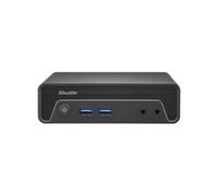 Shuttle Nano-PC NE10N Barebone - Intel N100, DDR4 SO-DIMM, M.2 SSD (PCIe/SATA), HDMI 2.0, DP 1.4, USB 3.2 Gen 2, LAN, FANLESS, VESA, 24/7