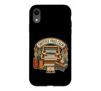 Shuttle Pass Calm Tissage Peigne Rigide Coque pour iPhone XR