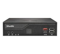 Shuttle Slim PC Barebone DH810 LGA1851 – HDMI 2.1, DP, USB‑C, 2x M.2, 2x LAN 1G/2.5G, VESA, 24/7