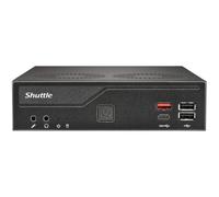 Shuttle DH810 Barebone Mini PC, Socket LGA1851, DDR5 96GB, 2x M.2, 2.5", HDMI 2.1, DP 1.4a, USB4, 2x LAN (Intel 1G+2.5G), 2x COM, VESA