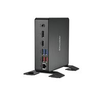 Shuttle XPC Nano PC NC40U, Intel Celeron 7305U, 1x HDMI, 1x DP,1xUSB-C/DP, 6x USB3.2, 1x 2.5" bay, 2x M.2, 1x LAN, RAID, fonctionnement permanent 24/7, attaches VESA