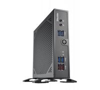 Shuttle XPC slim Barebone DS50U, Intel Celeron 7305, 2x LAN (1x 2.5Gbit ,1x 1Gbit), 1xCOM,1xHDMI,1xDP, 1x VGA, fanless, fonctionnement permanent 24/7