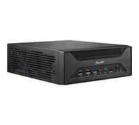 Shuttle "XPC slim Barebone XH610 - S1700, Intel H610, 1xDP, 1xHDMI, 1x VGA, 2x COM (RS232), 2x LAN (2.5G and 1G), 1x slim 5.25"", 2x 3.5"", 2x M.2, fonctionnement permanent 24/7"