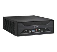 Shuttle XPC slim Barebone XH810 - S1851, Intel H810, 1xDP, 2xHDMI, 3x COM (RS232), 2x Intel LAN,2x2.5", 8x USB, 3x M.2, 24/7