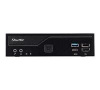 Shuttle XPC slim DH610S - Barebone - Slim-PC - Socket LGA1700 - Intel H610 - pas de processeur - RAM 0 Go - GigE - noir