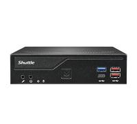 Shuttle Slim PC DH770 , S1700, 2x HDMI, 2x DP , 2x 2.5G LAN, 2x COM, 8x USB, 1x 2.5", 2x M.2, fonctionnement permanent 24/7, attaches VESA