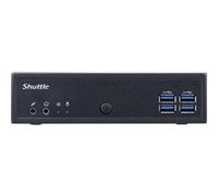 Shuttle XPC slim DL3000XA - Slim-PC Celeron N100 / jusqu'à 3.4 GHz - RAM 8 Go - SSD 128 Go - NVMe - UHD Graphics - Gigabit Ethernet, 2.5 Gigabit Ethernet - Aucun SE fourni - moniteur : aucun - noir No
